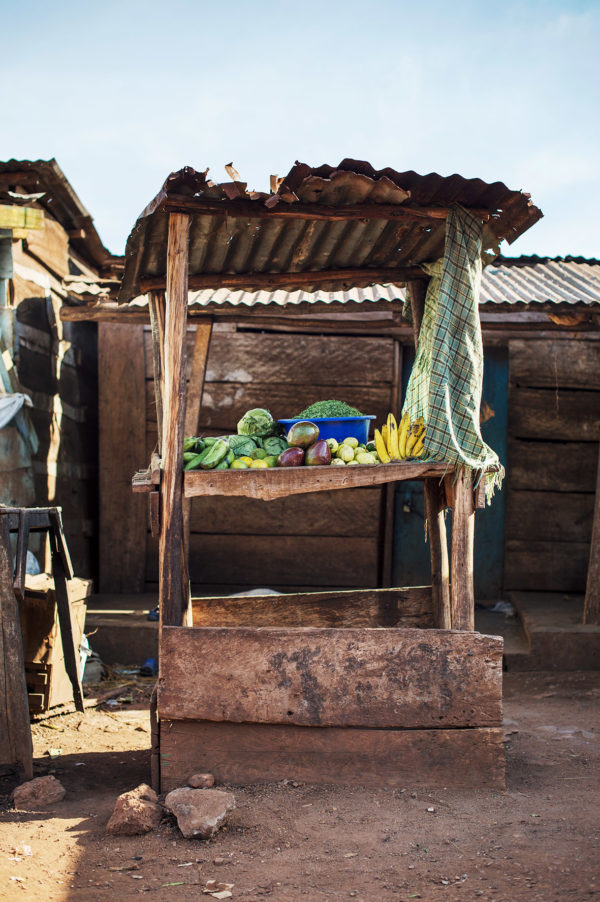 Afrikanische Markt in Uganda, das Bild aus Afrika ist erhältlich im Onlineshop